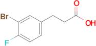 3-(3-Bromo-4-fluorophenyl)propanoic acid