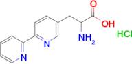 3-([2,2'-Bipyridin]-5-yl)-2-aminopropanoic acid hydrochloride