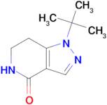 1-(tert-Butyl)-6,7-dihydro-1H-pyrazolo[4,3-c]pyridin-4(5H)-one