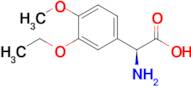 (S)-2-Amino-2-(3-ethoxy-4-methoxyphenyl)acetic acid