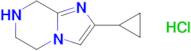 2-Cyclopropyl-5,6,7,8-tetrahydroimidazo[1,2-a]pyrazine hydrochloride