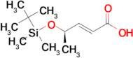 (R,E)-4-((tert-Butyldimethylsilyl)oxy)pent-2-enoic acid