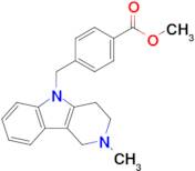 Methyl 4-((2-methyl-3,4-dihydro-1H-pyrido[4,3-b]indol-5(2H)-yl)methyl)benzoate