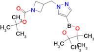 tert-butyl 3-{[4-(tetramethyl-1,3,2-dioxaborolan-2-yl)-1H-pyrazol-1-yl]methyl}azetidine-1-carbox...