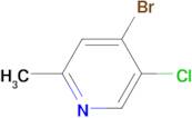 4-bromo-5-chloro-2-methylpyridine