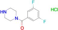 1-(3,5-difluorobenzoyl)piperazine hydrochloride