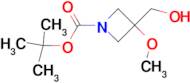 tert-butyl 3-(hydroxymethyl)-3-methoxyazetidine-1-carboxylate