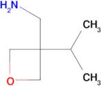 [3-(propan-2-yl)oxetan-3-yl]methanamine