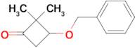 3-(benzyloxy)-2,2-dimethylcyclobutan-1-one