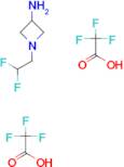 1-(2,2-difluoroethyl)azetidin-3-amine; bis(trifluoroacetic acid)