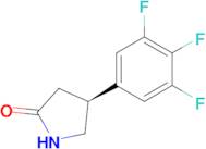 (4S)-4-(3,4,5-trifluorophenyl)pyrrolidin-2-one