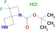 tert-butyl 3,3-difluoro-1,6-diazaspiro[3.3]heptane-1-carboxylate hydrochloride