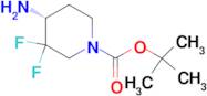 tert-butyl (4R)-4-amino-3,3-difluoropiperidine-1-carboxylate