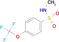 N-methyl-4-(trifluoromethoxy)benzenesulfonamide