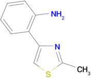 2-(2-methyl-1,3-thiazol-4-yl)aniline