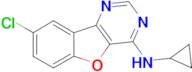 8-chloro-N-cyclopropyl[1]benzofuro[3,2-d]pyrimidin-4-amine