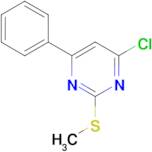 4-Chloro-2-methylsulfanyl-6-phenylpyrimidine