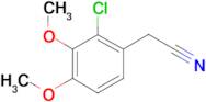 (2-chloro-3,4-dimethoxyphenyl)acetonitrile