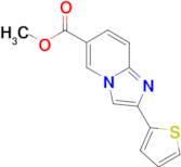 methyl 2-thien-2-ylimidazo[1,2-a]pyridine-6-carboxylate