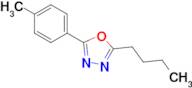 2-butyl-5-(4-methylphenyl)-1,3,4-oxadiazole