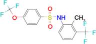 N-[2-methyl-3-(trifluoromethyl)phenyl]-4-(trifluoromethoxy)benzenesulfonamide