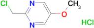 Pyrimidine, 2-(chloromethyl)-5-methoxy-, hydrochloride