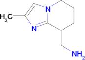 {2-methyl-5H,6H,7H,8H-imidazo[1,2-a]pyridin-8-yl}methanamine