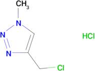 4-(chloromethyl)-1-methyl-1H-1,2,3-triazole hydrochloride