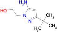 2-(5-amino-3-tert-butyl-1H-pyrazol-1-yl)ethan-1-ol