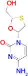 4-amino-1-[(2S,5R)-2-(hydroxymethyl)-1,3-oxathiolan-5-yl]-1,2-dihydropyrimidin-2-one