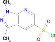 1,3-dimethyl-1H-pyrazolo[3,4-b]pyridine-5-sulfonyl chloride