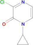 3-chloro-1-cyclopropyl-1,2-dihydropyrazin-2-one