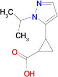2-[1-(propan-2-yl)-1H-pyrazol-5-yl]cyclopropane-1-carboxylic acid