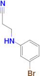 3-[(3-bromophenyl)amino]propanenitrile