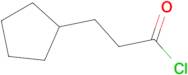 3-cyclopentylpropanoyl chloride