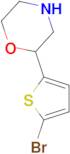 2-(5-bromothiophen-2-yl)morpholine