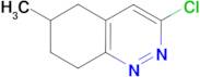 3-chloro-6-methyl-5,6,7,8-tetrahydrocinnoline