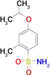 2-methyl-4-(propan-2-yloxy)benzene-1-sulfonamide