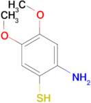 2-amino-4,5-dimethoxybenzene-1-thiol