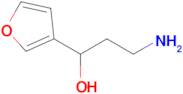 3-amino-1-(furan-3-yl)propan-1-ol