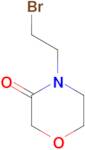 4-(2-bromoethyl)morpholin-3-one