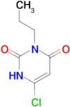 6-chloro-3-propyl-1,2,3,4-tetrahydropyrimidine-2,4-dione