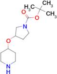 tert-butyl 3-(piperidin-4-yloxy)pyrrolidine-1-carboxylate
