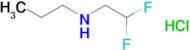 (2,2-difluoroethyl)(propyl)amine hydrochloride