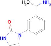 1-[3-(1-aminoethyl)phenyl]imidazolidin-2-one