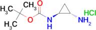 tert-butyl N-[(1S,2S)-2-aminocyclopropyl]carbamate hydrochloride