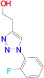 2-[1-(2-fluorophenyl)-1H-1,2,3-triazol-4-yl]ethan-1-ol