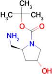 tert-butyl (2S,4R)-2-(aminomethyl)-4-hydroxypyrrolidine-1-carboxylate