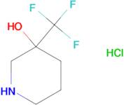 3-(trifluoromethyl)piperidin-3-ol hydrochloride