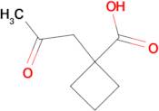 1-(2-oxopropyl)cyclobutane-1-carboxylic acid